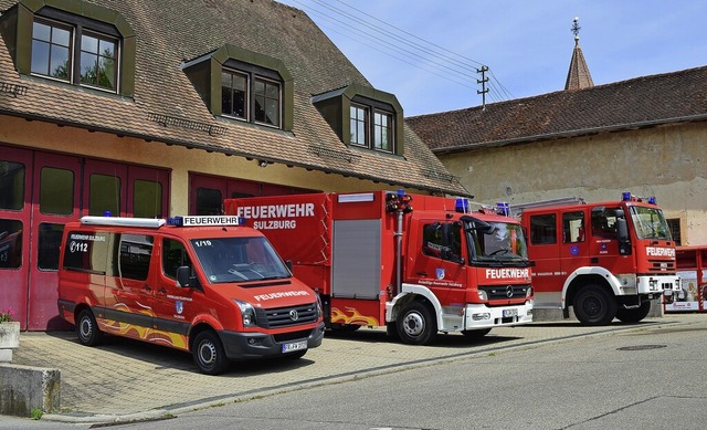 Die Sulzburger Feuerwehr darf ihren je...cht und Bauhof ein gemeinsames Areal.   | Foto: Volker Mnch