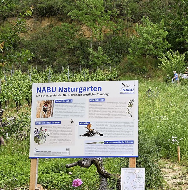 Der Nabu ldt in seinen Naturgarten in Niederrimsingen.  | Foto: Hans-Jochen Voigt