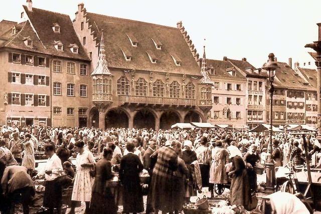 Der Münstermarkt war schon immer mehr als nur eine Freiburger Touristenattraktion