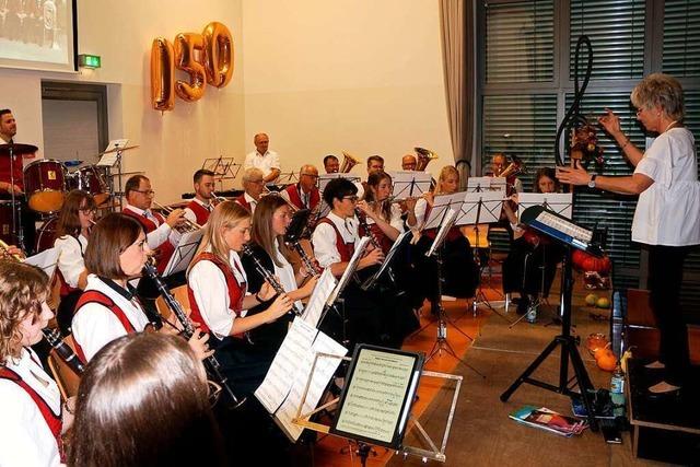 Der Musikverein Hochsal feiert das 150-Jhrige mit etwas Versptung