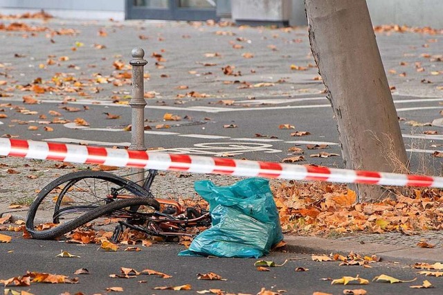 Die Unglcksstelle in der Berliner Innenstadt.  | Foto: Paul Zinken (dpa)