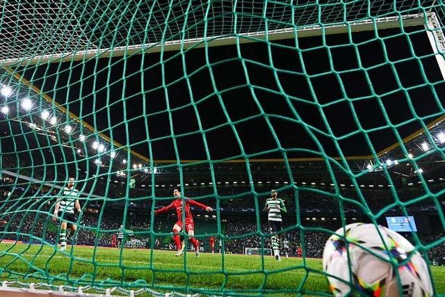 Eintracht Frankfurt steht im Achtelfinale der Champions League