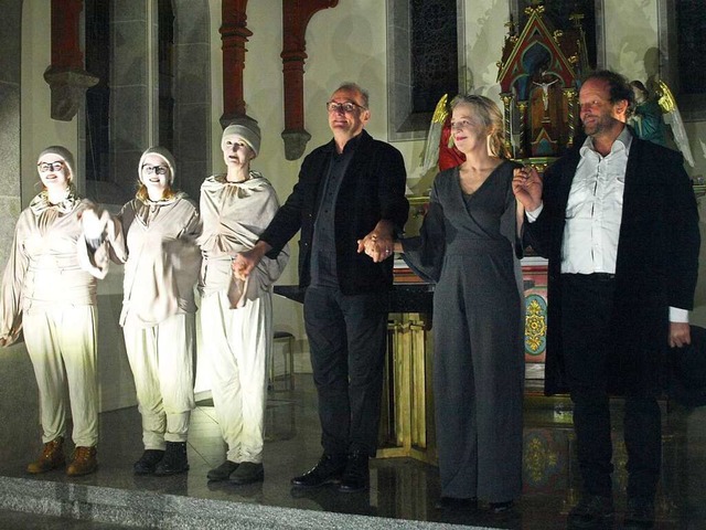 Eine brillante Auffhrung des Mysterie...ie Zuschauer in der Rotzinger Kapelle.  | Foto: Karin Stckl-Steinebrunner