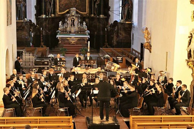Das Orchester meisterte die hohen tech...spruchsvollen Kompositionen bravours.  | Foto: Erich Krieger