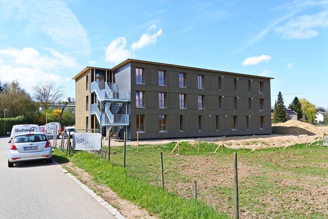 Das Flchtlingswohnheim in Tiengen im Jahr 2016.  | Foto: Stadt Freiburg