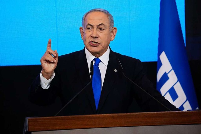 Benjamin Netanjahu hat mit seiner Liku...e Wahl in Israel am Dienstag gewonnen.  | Foto: Oren Ziv (dpa)