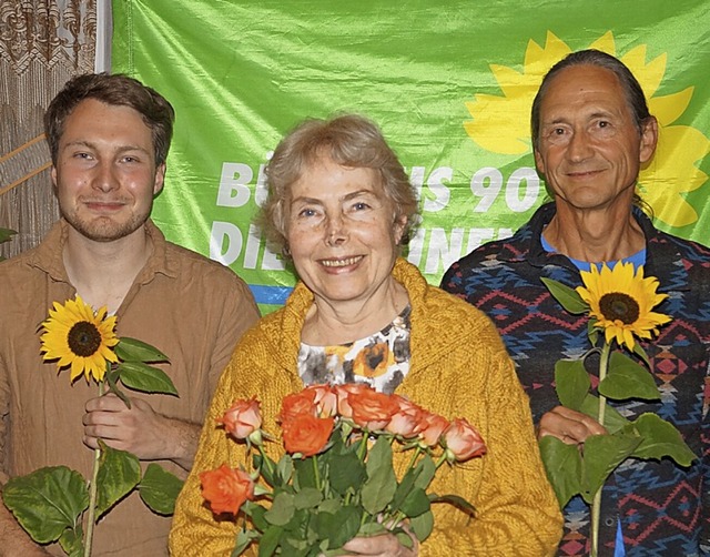 Yannik Heckel (links) und Markus Steph...tersttzen  Annegret Weinberger-Mvers  | Foto: Silke Hartenstein