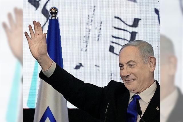 Netanjahu auf dem Weg zurck zur Macht