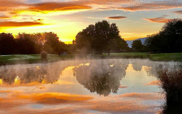 Sonne satt gab es in diesem Oktober ma...Leser Stefan Gihring fotografiert hat.  | Foto: Stefan Gihring