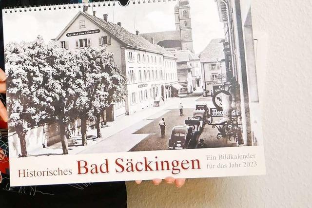 Vertrautes und Vergessenes aus Bad Säckingen auf zwölf Bildern