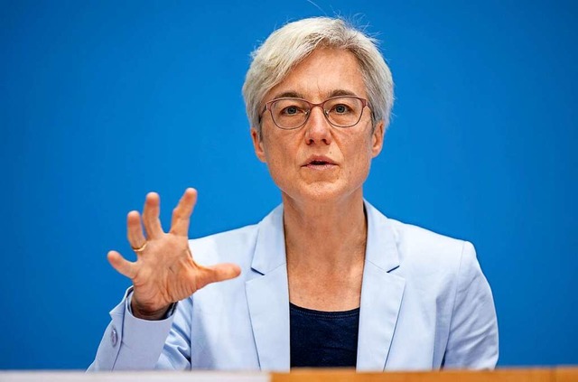 Brigitte Knopf, stellvertretende Vorsi...Stand der Klimapolitik in Deutschland.  | Foto: Monika Skolimowska (dpa)