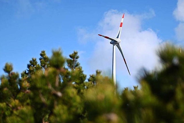 Der Regionalverband setzt auf Windkraft und Solarenergie.  | Foto: Uli Deck (dpa)