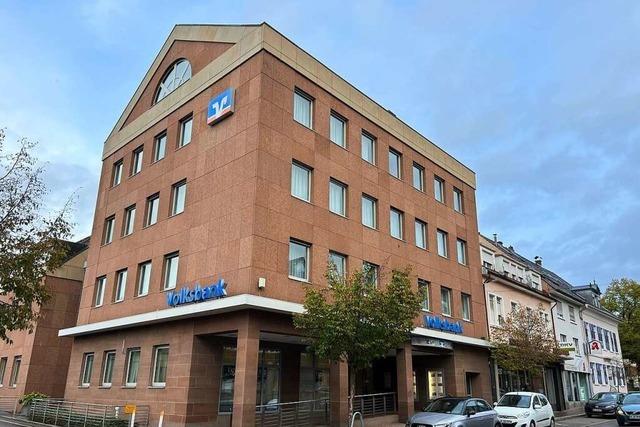 Volksbank saniert Mllheimer Filiale und zieht vorbergehend um