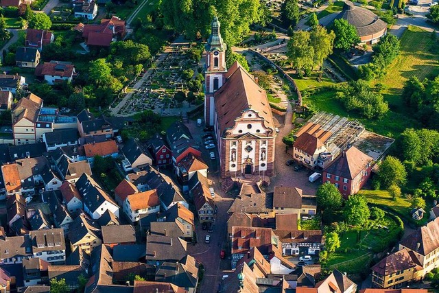 Noch sind keine Photovoltaikanlagen au...rn der Ettenheimer Altstadt zu sehen.   | Foto: Martin Bildstein