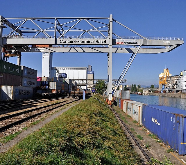 Logistikinfrastrukturen wie der Rheinh...oraussetzung fr den Erfolg von Basel.  | Foto: Daniel Gramespacher