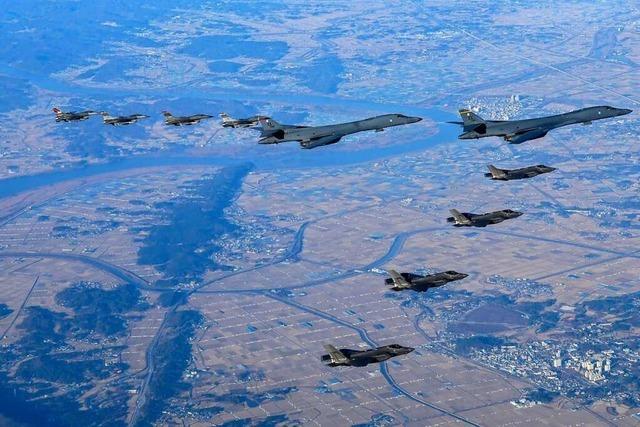 USA schicken Langstreckenbomber nach Südkorea