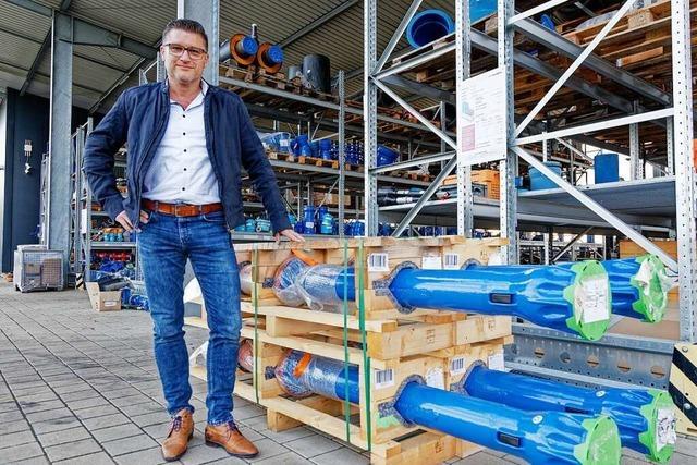 Florian Seitz ist alleiniger Gesellschafter des Rohrleitungsbauers Tecoba