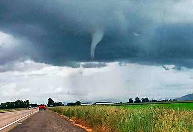 Tornado in Marianna, USA.  | Foto: James Lally