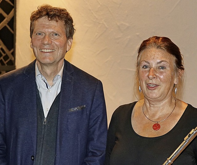 Heidrun Schfer und Hartmut Rosa beeindruckten in ihrem Konzert.   | Foto: Dorothe Kuhlmann