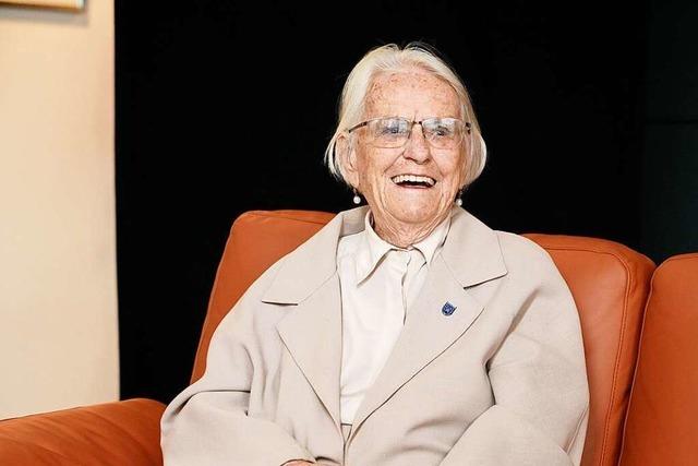 Mit Geld etwas Vernünftiges tun: Gisela Sick feiert ihren 100. Geburtstag