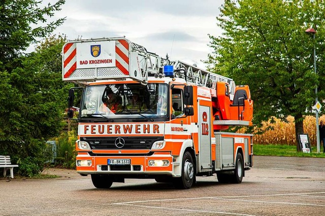 Noch knnen  Feuerwehren schnell ausr...neue Fahrzeuge verlngern sich stetig.  | Foto: Hubert Gemmert