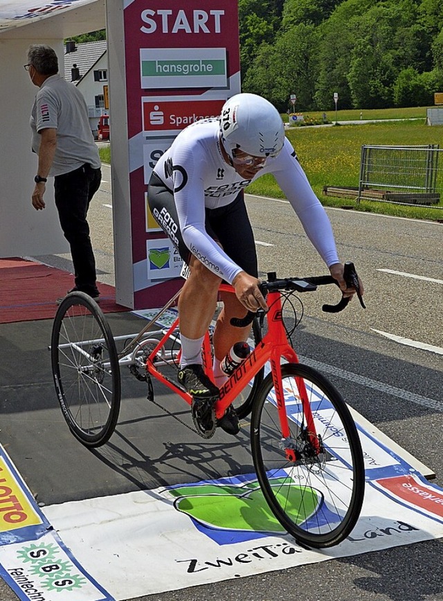 Der Paracycling-Weltcup war fr den Verein ein echtes Highlight.  | Foto: Tobias Winterhalter