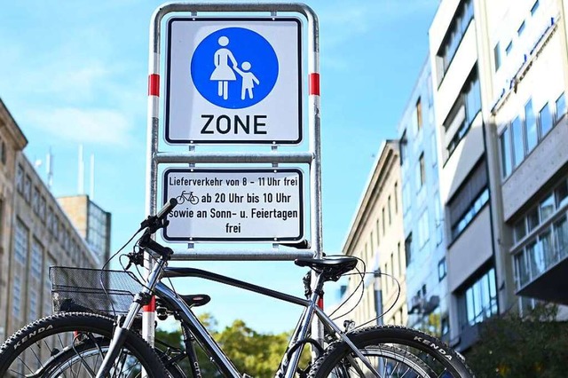 Wird es auch in Weil am Rhein eine Fugngerzone  geben?  | Foto: Uli Deck (dpa)