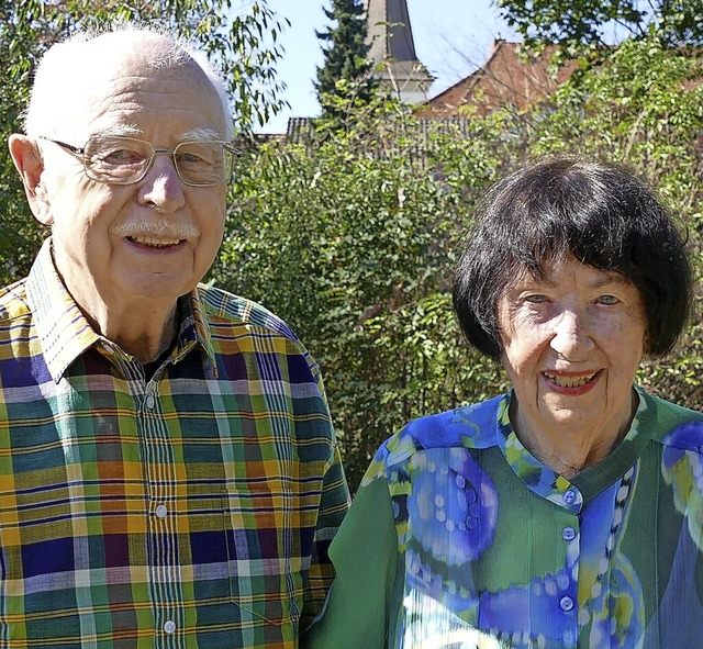 60 Jahre verheiratet: Hermann und Renate Konrad  | Foto: Frank Schoch