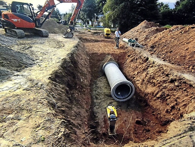 Vor dem Sommer 2023 soll die Sanierung...e in Hchenschwand abgeschlossen sein.  | Foto: Stefan Pichler