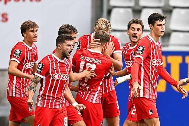 SC Freiburg II siegt 2:0 gegen 1860 München – und ist jetzt Tabellenzweiter