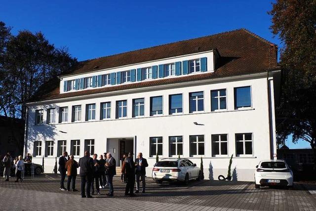 Das erste Brogebude im Zollpark Basel-Weil am Rhein ist erffnet