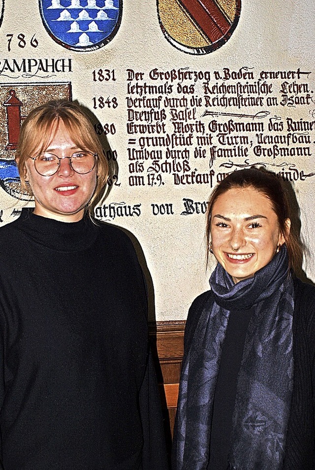 Den Jugendtreff Brombach leitet Katja ...mit ihrer Mitarbeiterin Talina Bierau.  | Foto: Paul Schleer