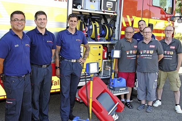 Wertvolle Hilfen im Feuerwehreinsatz