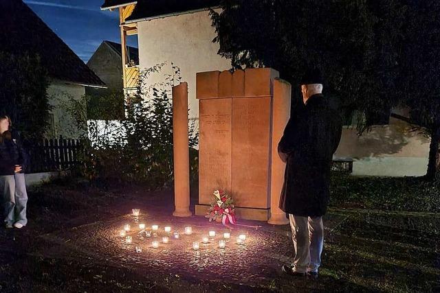 In Breisach und Ihringen ist der Opfer des NS-Terrors und der Zerstrung der Synagogen gedacht worden