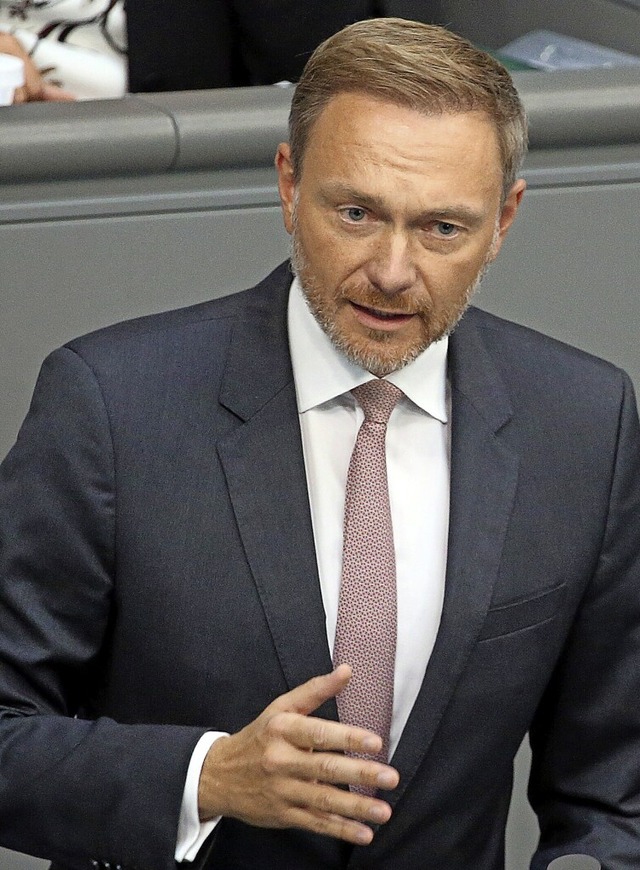 Bundesfinanzminister Christian  | Foto: Wolfgang Kumm (dpa)