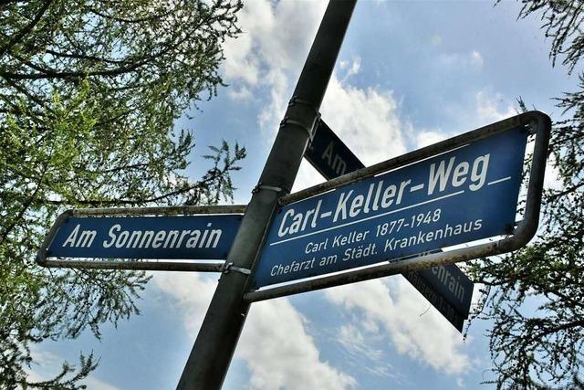Der Carl-Keller-Weg in Lörrach soll umbenannt werden