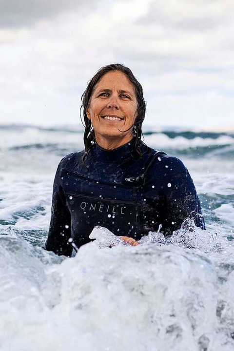 Denise Hardesty liebt das Meer. Nicht ...ähe von Hobart, Tasmanien, im Pazifik.  | Foto: Michael Amendolia