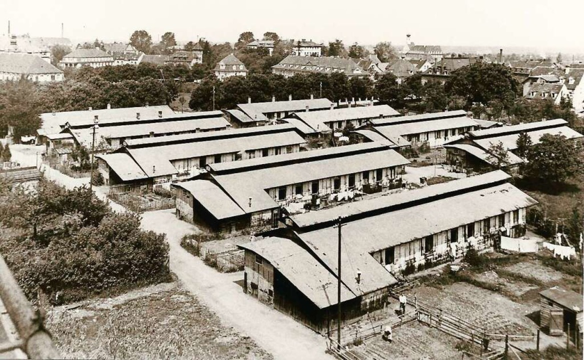 Bis in die 1930er Jahre standen im Ber...f-Grund- und die Weiherhof-Realschule.  | Foto: Archiv/Hans Sigmund
