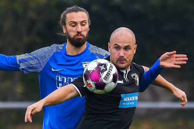 Wundersam vitalisiert: Hannes Kaiser (...ens Florian Ries konnte nur verkrzen.  | Foto: Gerd Gruendl