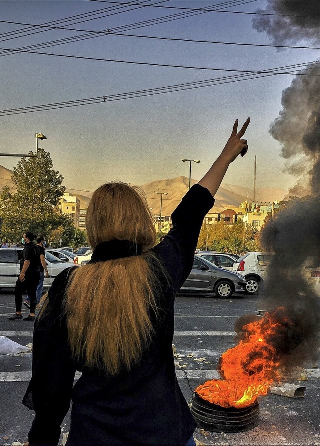 Die Proteste gegen das Regime halten bereits seit Mitte September an.  | Foto: Uncredited
