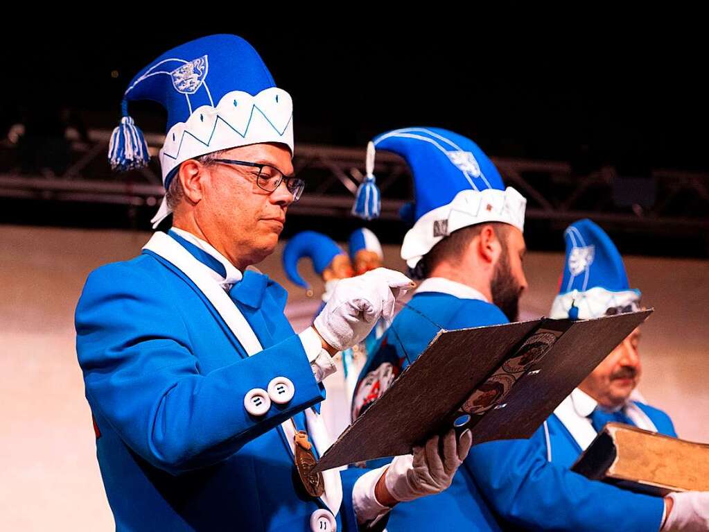 Hoch her ging’s beim Elften Elften der Pflumeschlucker Bonndorf.