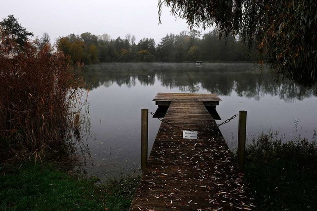 Ein solarbetriebenes Regenerationssyst...en Auwaldsee davor bewahrt, zu kippen.  | Foto: Bettina Schaller