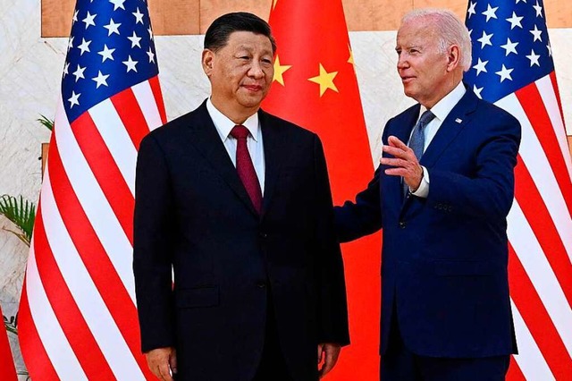Xi Jinping und Joe Biden  | Foto: SAUL LOEB (AFP)