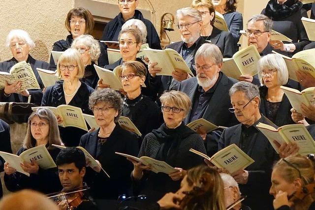 Zwei Requiem-Aufführungen nach Mozart und Fauré in Schopfheim