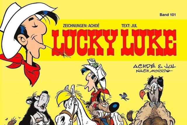 Im neuen Lucky Luke-Roman übernehmen Vegetarier das Kommando