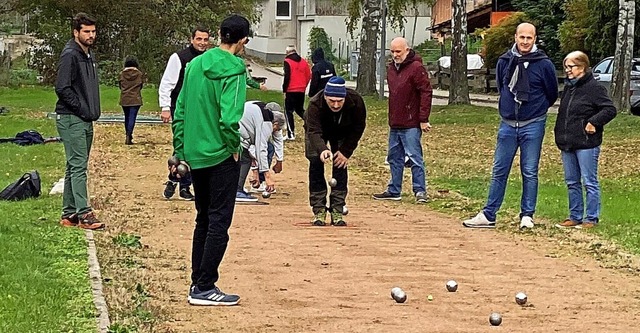 <BZ-FotoAnlauf>TV Rheinweiler:</BZ-Fot...Turnier zum Abschluss der Boule-Saison  | Foto: TV Rheinweiler