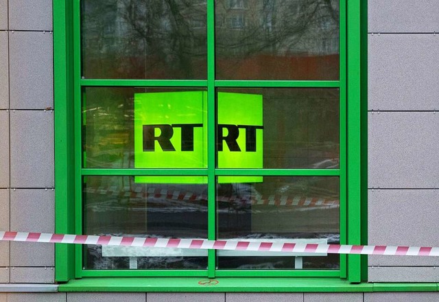 Die RT-Zentrale in Moskau (Archivbild)  | Foto: Pavel Golovkin (dpa)