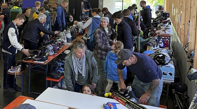 <BZ-FotoAnlauf>WSC Breisgau-Staufen:</...lauf> Viel Andrang in der Belchenhalle  | Foto: WSC Breisgau-Staufen