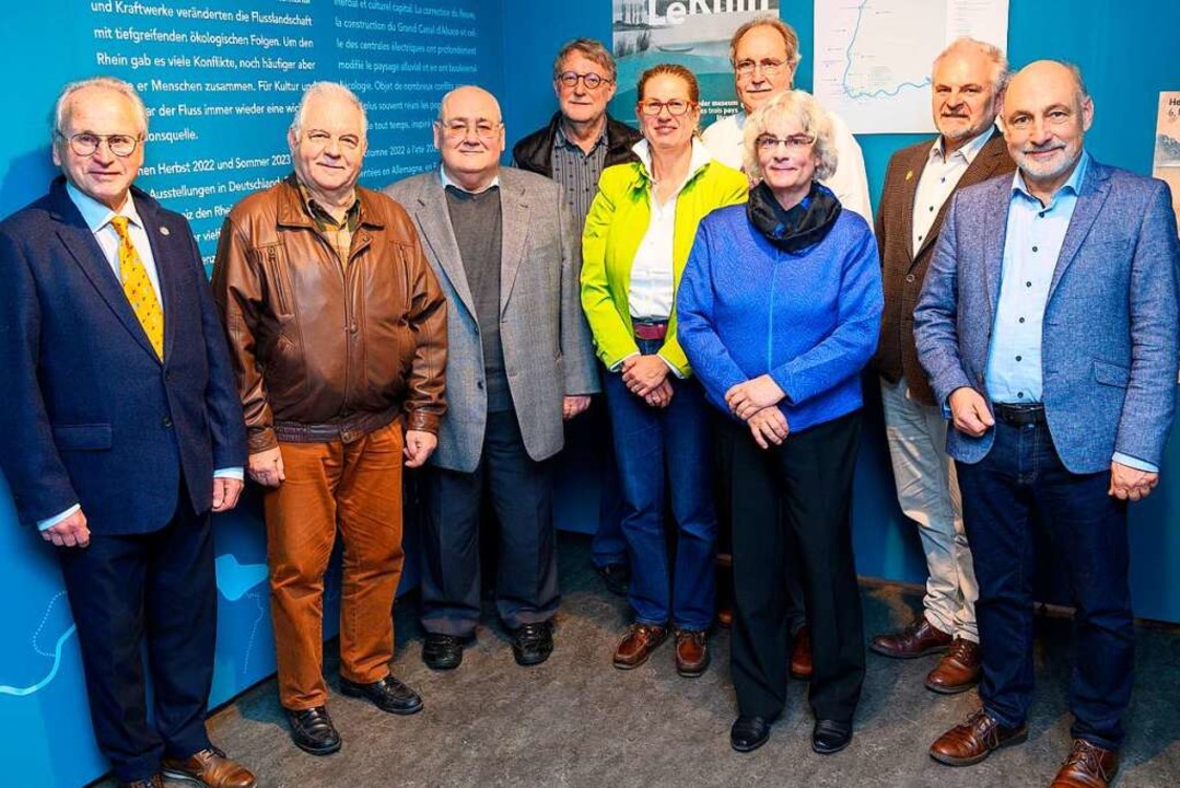 Die Referenten und die Mitglieder des Comit trinational  | Foto: Ansgar Taschinski