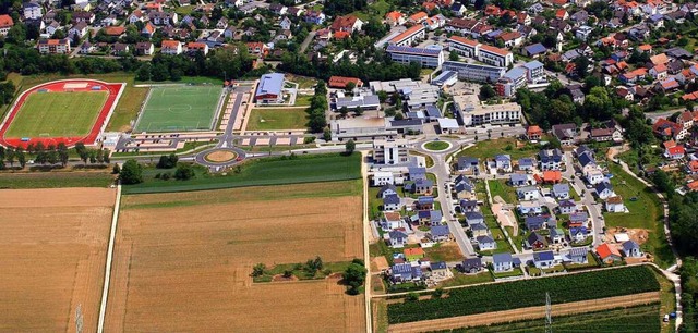 Das Baugebiet Gieenfeld II mit rund 5...t war, wird nun doch nicht realisiert.  | Foto: Erich Meyer